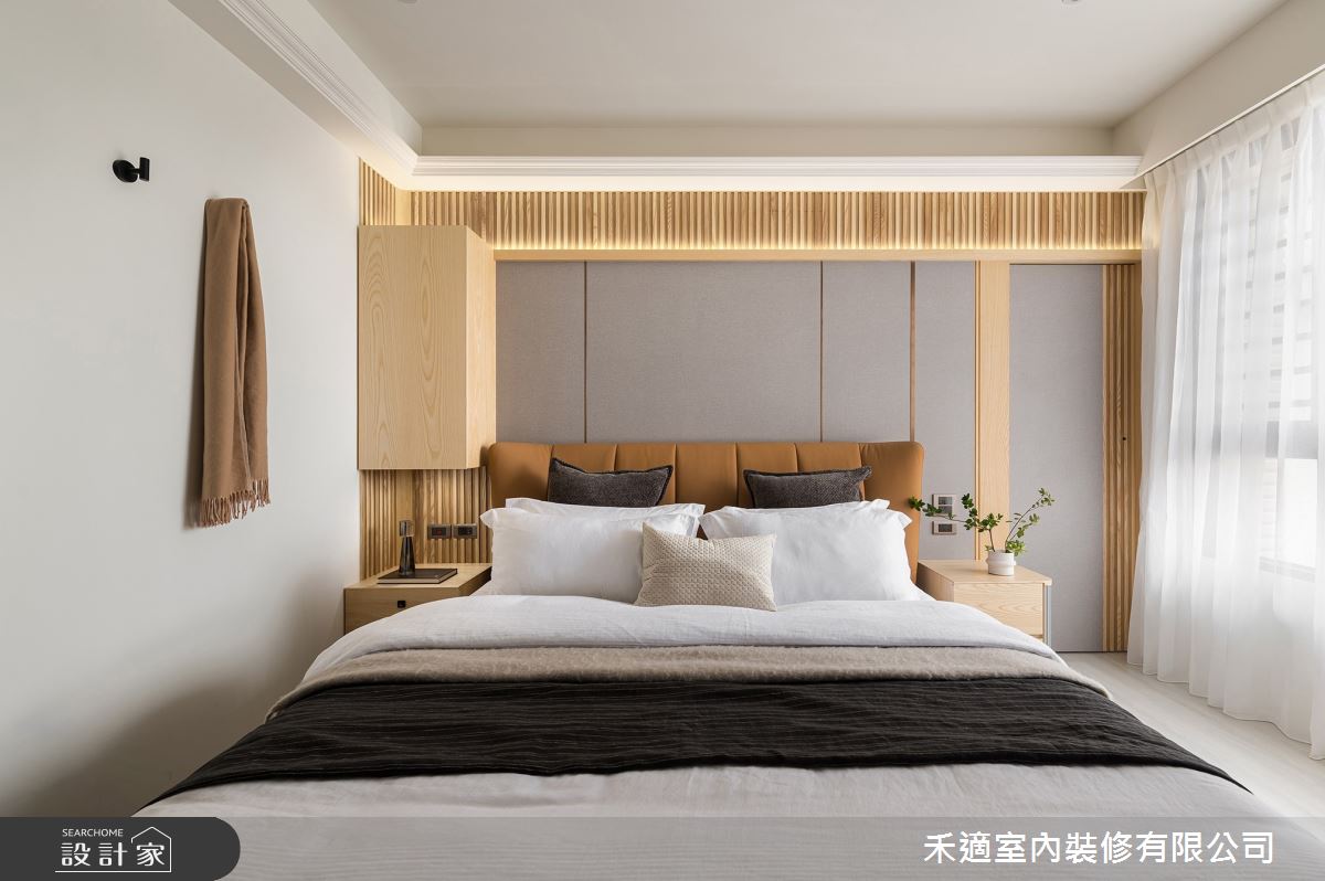 35坪新古屋(10年以下)＿現代風臥室案例圖片＿禾適室內裝修有限公司＿禾適_10之20