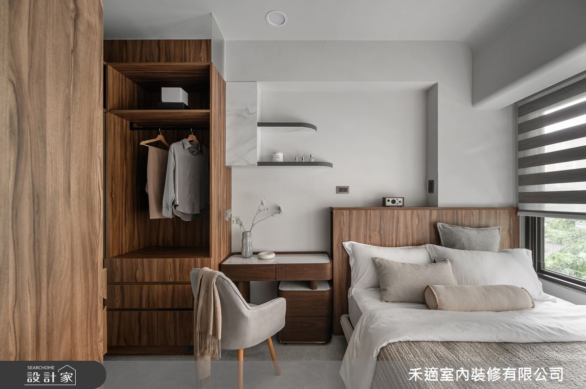 新成屋(5年以下)＿現代風臥室案例圖片＿禾適室內裝修有限公司＿禾適_13之12
