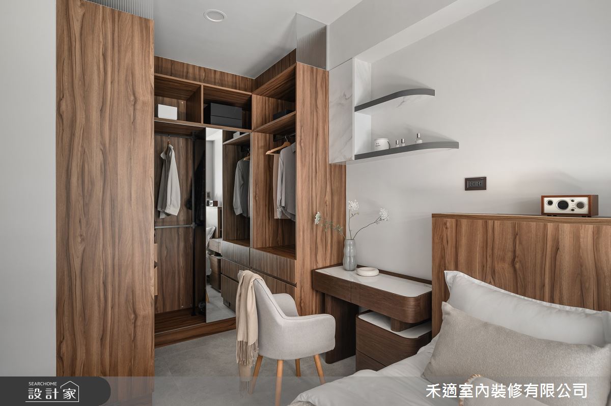 新成屋(5年以下)＿現代風臥室更衣間案例圖片＿禾適室內裝修有限公司＿禾適_13之13