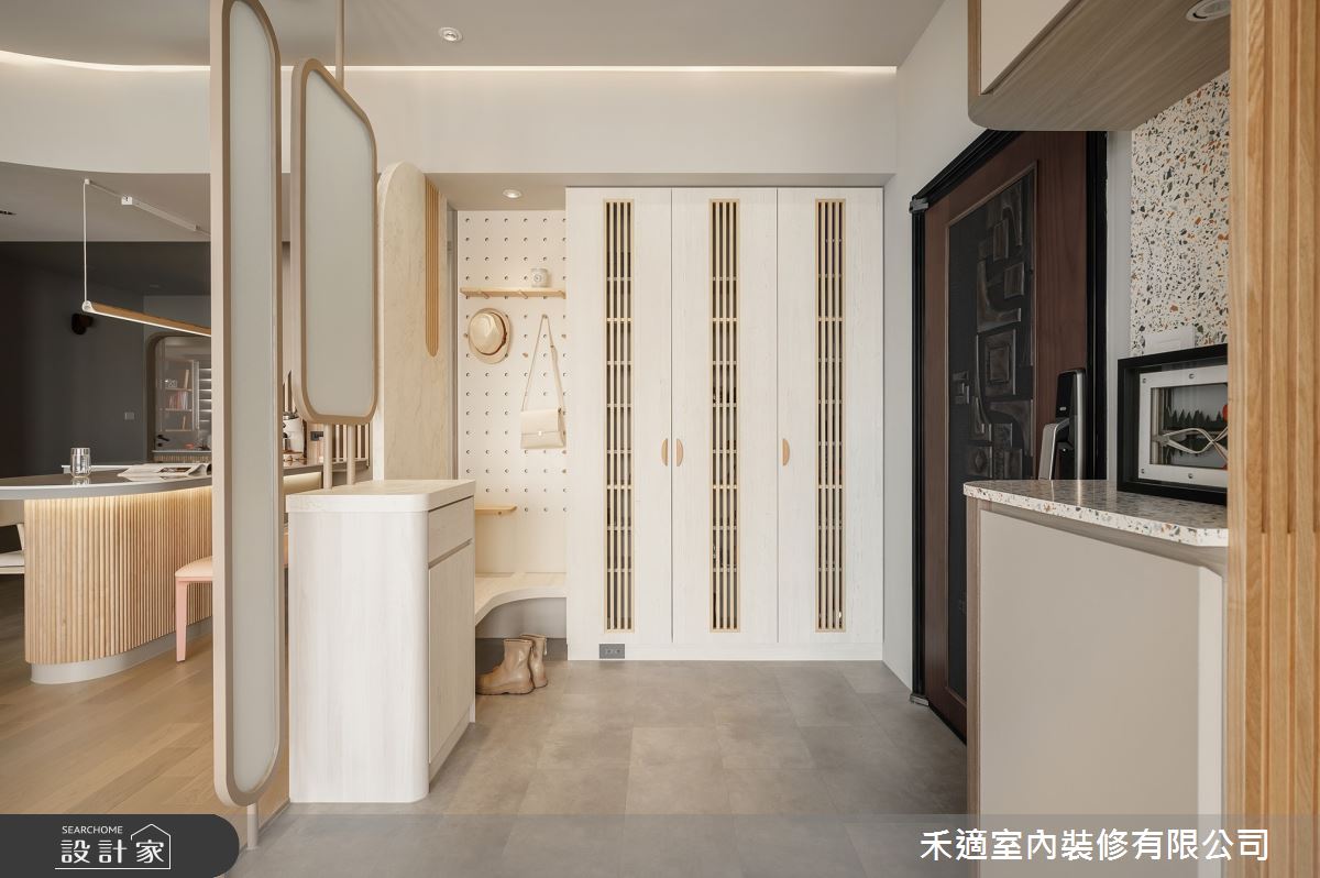 32坪中古屋(5~15年)＿現代風玄關案例圖片＿禾適室內裝修有限公司＿禾適_14之1