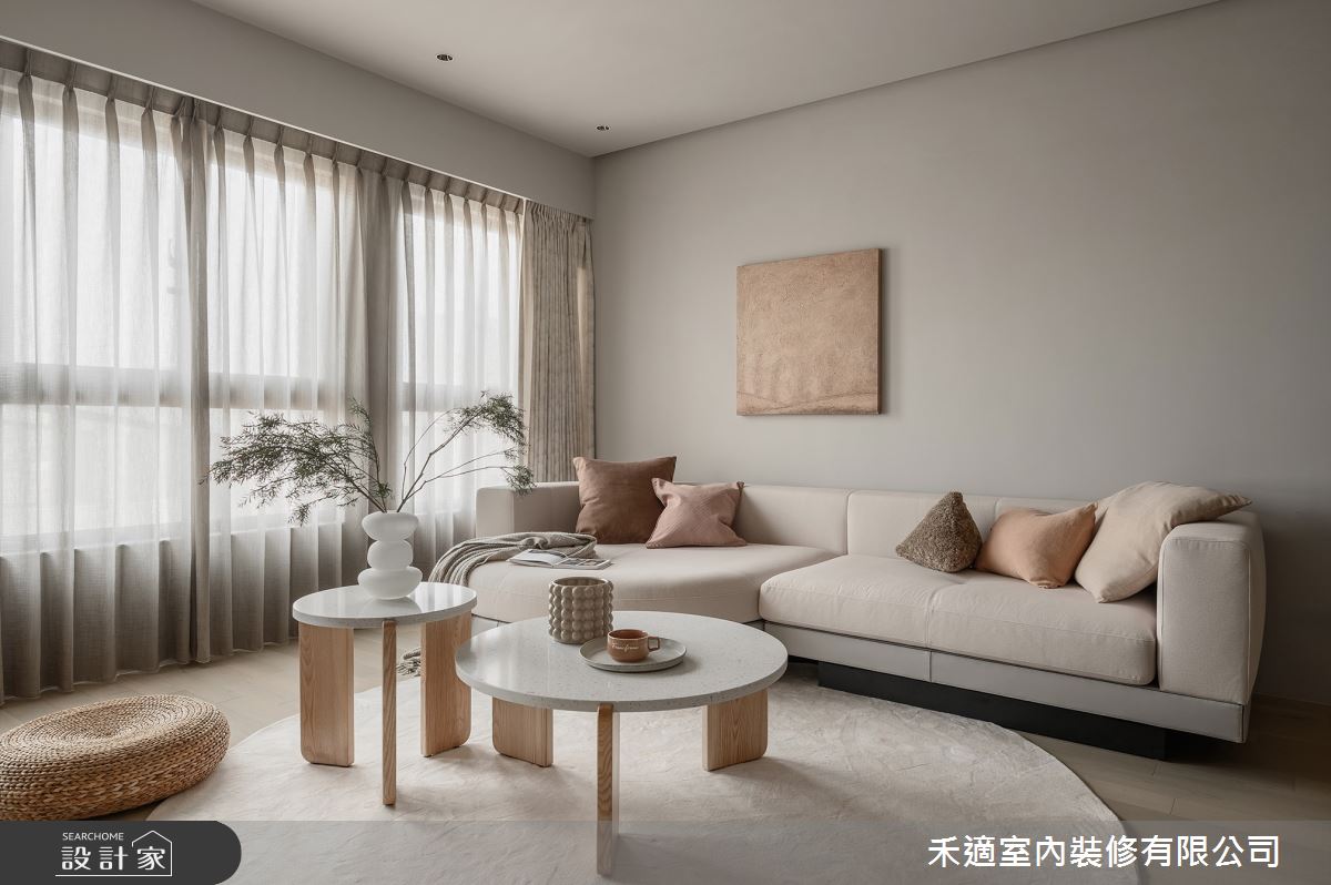 32坪中古屋(5~15年)＿現代風客廳案例圖片＿禾適室內裝修有限公司＿禾適_14之4