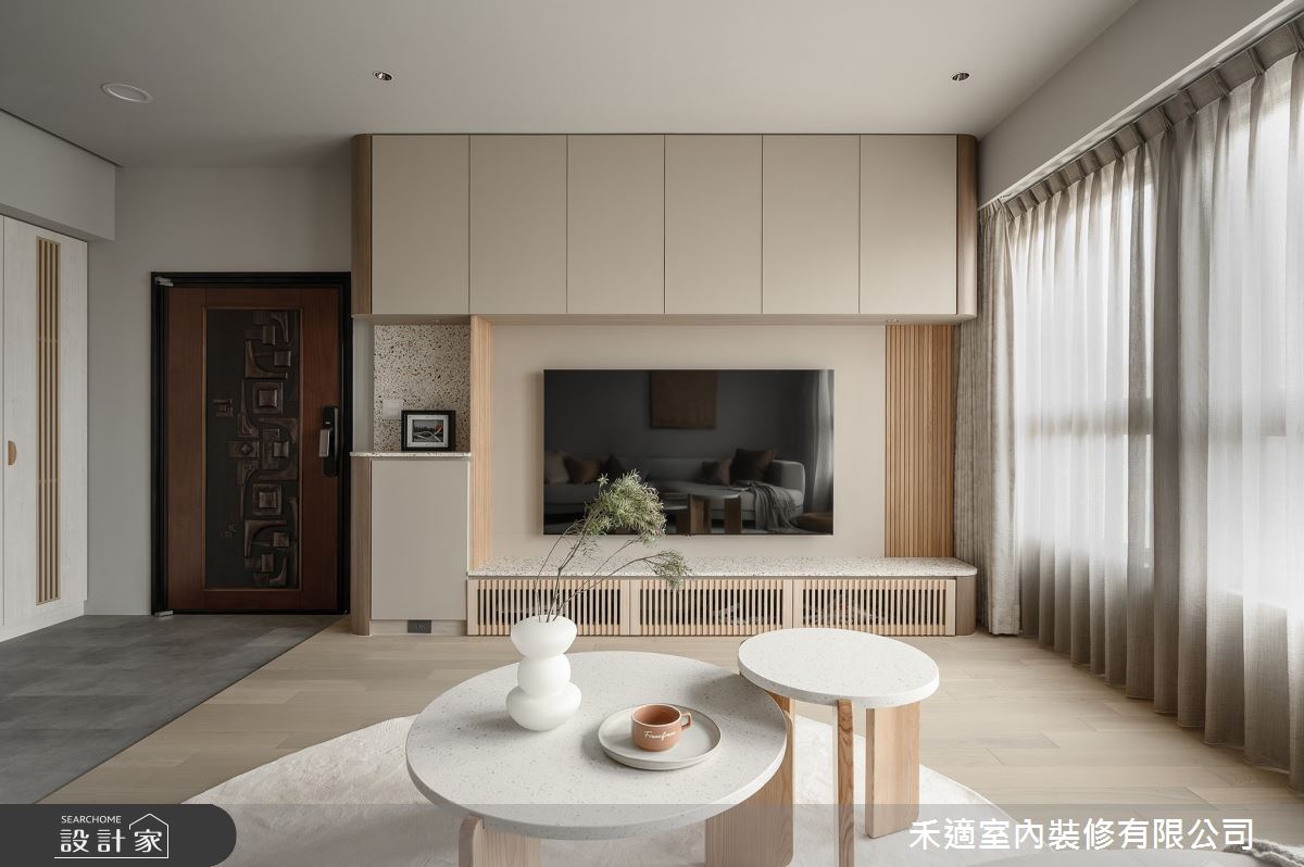 32坪中古屋(5~15年)＿現代風客廳案例圖片＿禾適室內裝修有限公司＿禾適_14之9