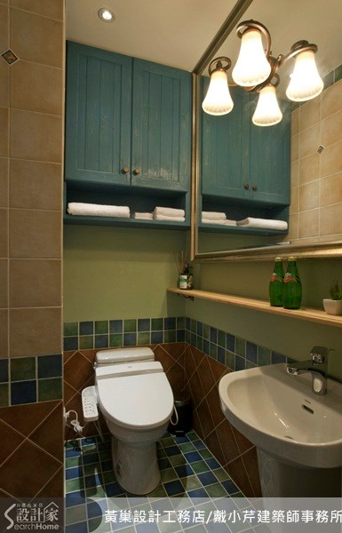 17坪中古屋(5~15年)＿鄉村風案例圖片＿黃巢設計工務店/戴小芹建築師事務所＿黃巢_12之21