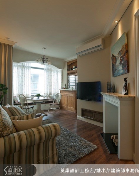 17坪中古屋(5~15年)＿鄉村風案例圖片＿黃巢設計工務店/戴小芹建築師事務所＿黃巢_12之5