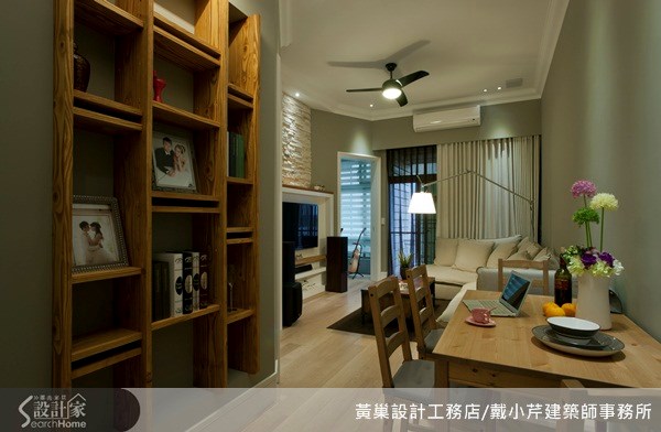 17坪新成屋(5年以下)＿美式風案例圖片＿黃巢設計工務店/戴小芹建築師事務所＿黃巢_16之8