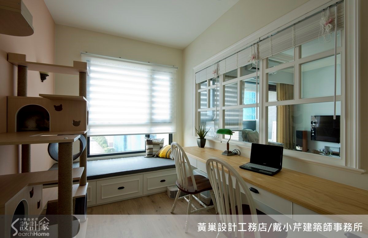 30坪新成屋(5年以下)＿美式風案例圖片＿黃巢設計工務店/戴小芹建築師事務所＿黃巢_30之15