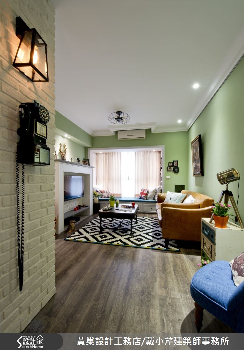 18坪新成屋(5年以下)＿美式風案例圖片＿黃巢設計工務店/戴小芹建築師事務所＿黃巢_34之2