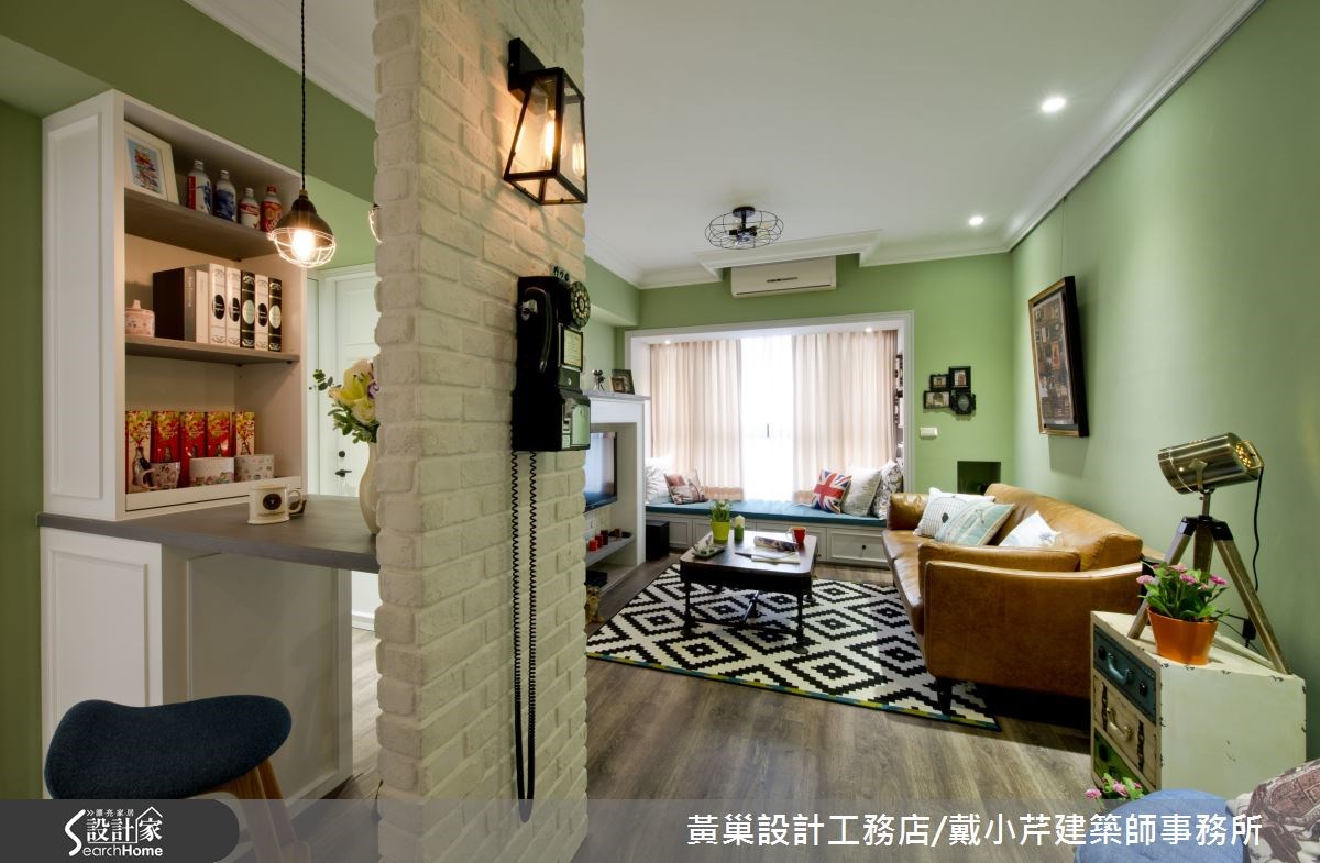 18坪新成屋(5年以下)＿美式風案例圖片＿黃巢設計工務店/戴小芹建築師事務所＿黃巢_34之3
