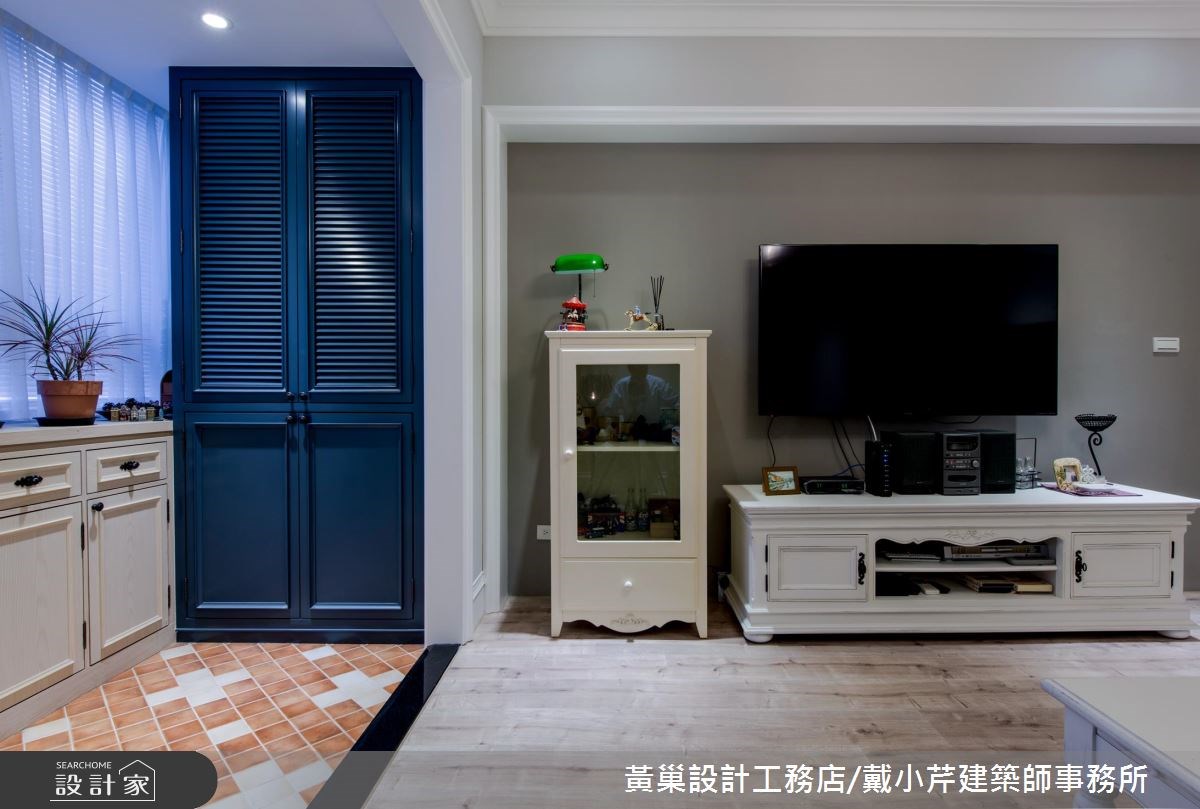 25坪老屋(16~30年)＿美式風客廳案例圖片＿黃巢設計工務店/戴小芹建築師事務所＿黃巢_37之3