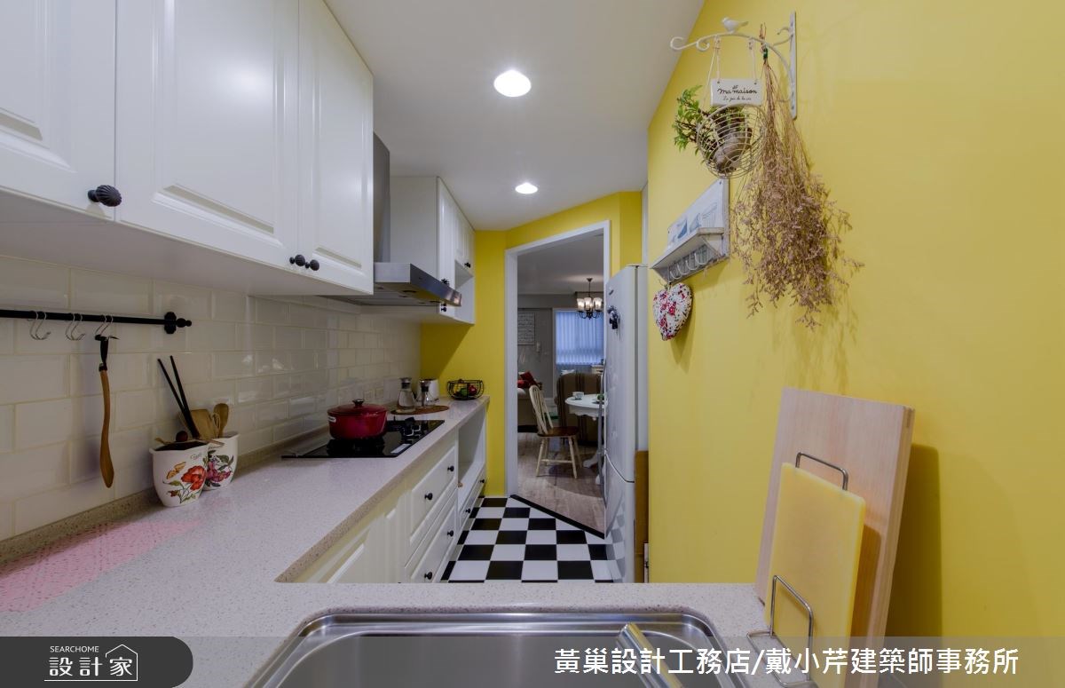 25坪老屋(16~30年)＿美式風廚房案例圖片＿黃巢設計工務店/戴小芹建築師事務所＿黃巢_37之15