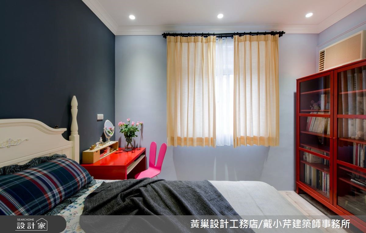 25坪老屋(16~30年)＿美式風臥室案例圖片＿黃巢設計工務店/戴小芹建築師事務所＿黃巢_37之22