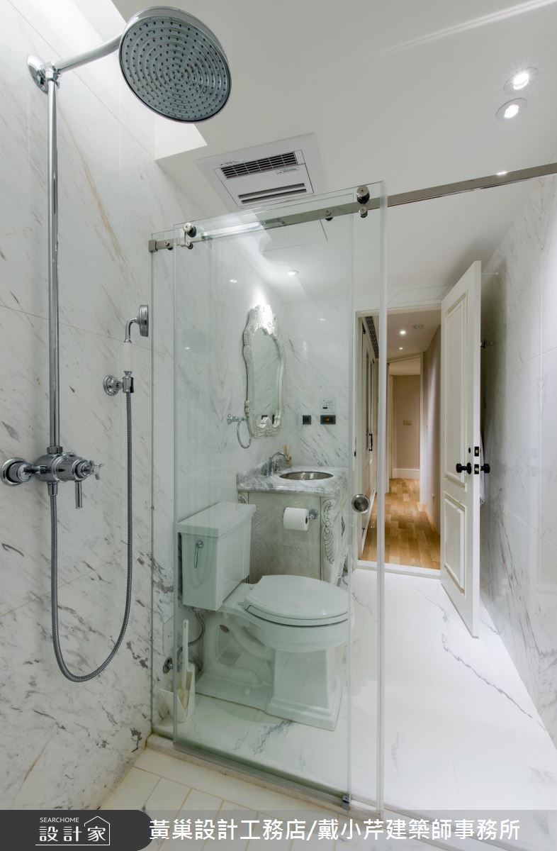 45坪新成屋(5年以下)＿新古典浴室案例圖片＿黃巢設計工務店/戴小芹建築師事務所＿黃巢_39之22