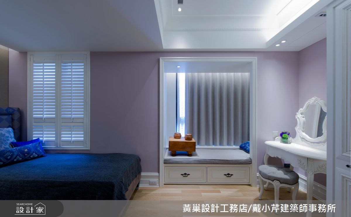 45坪新成屋(5年以下)＿新古典臥室案例圖片＿黃巢設計工務店/戴小芹建築師事務所＿黃巢_39之24