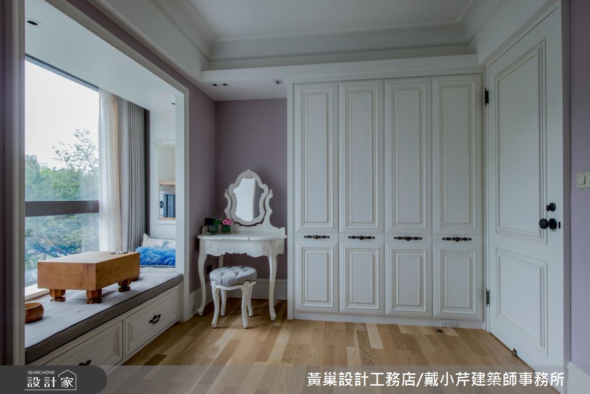 45坪新成屋(5年以下)＿新古典臥室臥榻案例圖片＿黃巢設計工務店/戴小芹建築師事務所＿黃巢_39之26