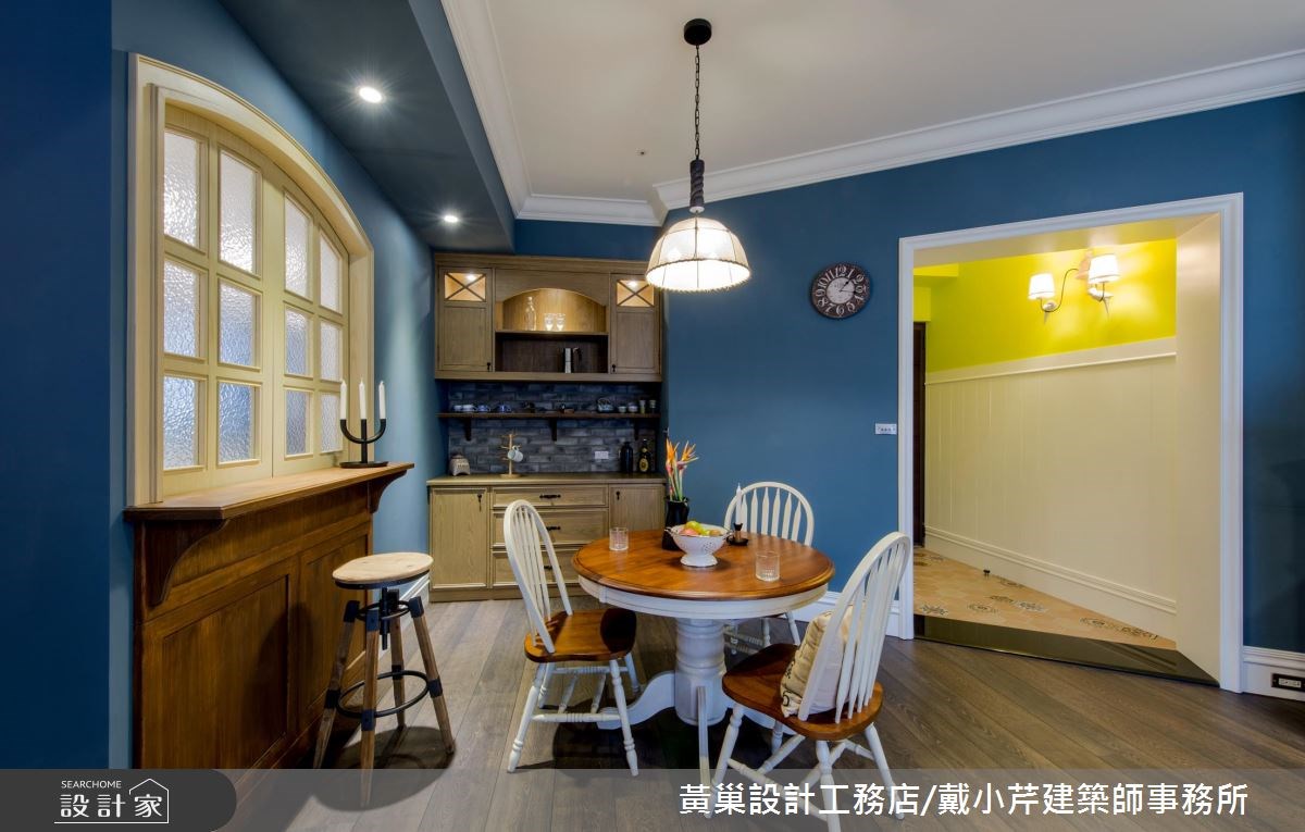 40坪預售屋＿美式風餐廳案例圖片＿黃巢設計工務店/戴小芹建築師事務所＿黃巢_40之3