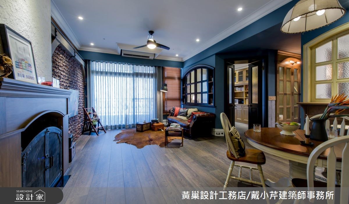 40坪預售屋＿美式風餐廳案例圖片＿黃巢設計工務店/戴小芹建築師事務所＿黃巢_40之6