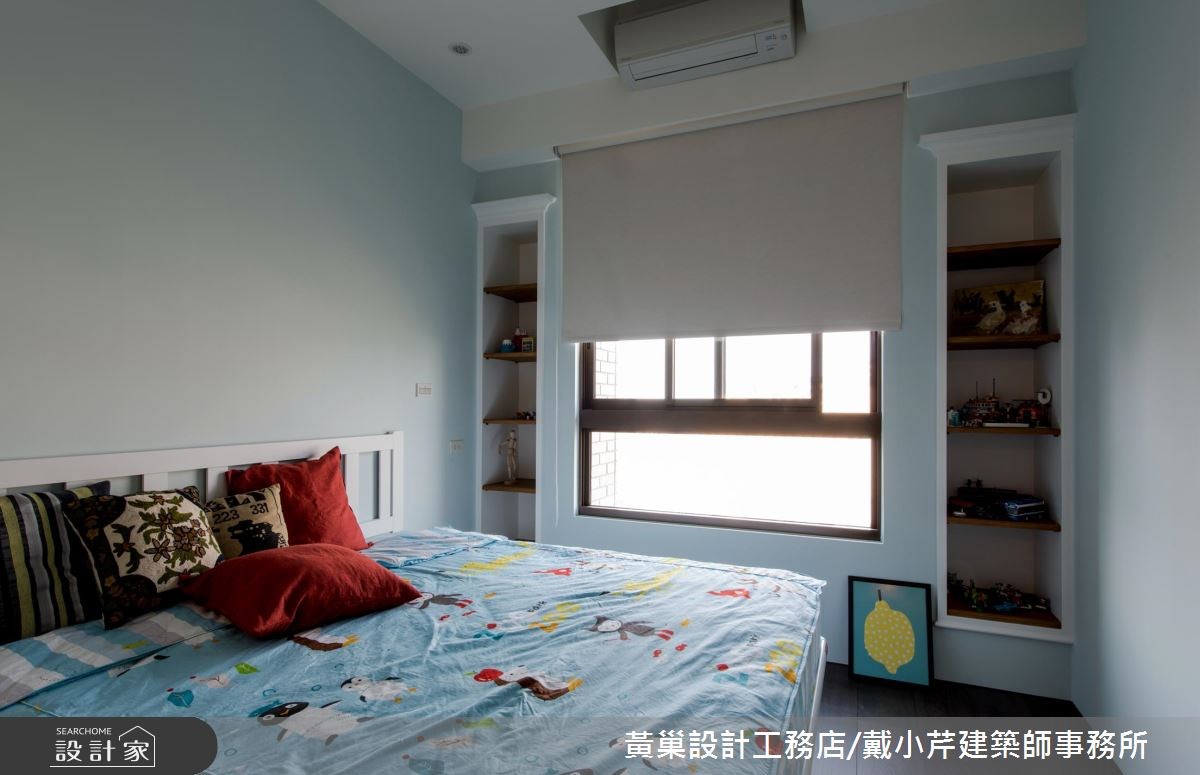 40坪預售屋＿美式風兒童房兒童房案例圖片＿黃巢設計工務店/戴小芹建築師事務所＿黃巢_40之28
