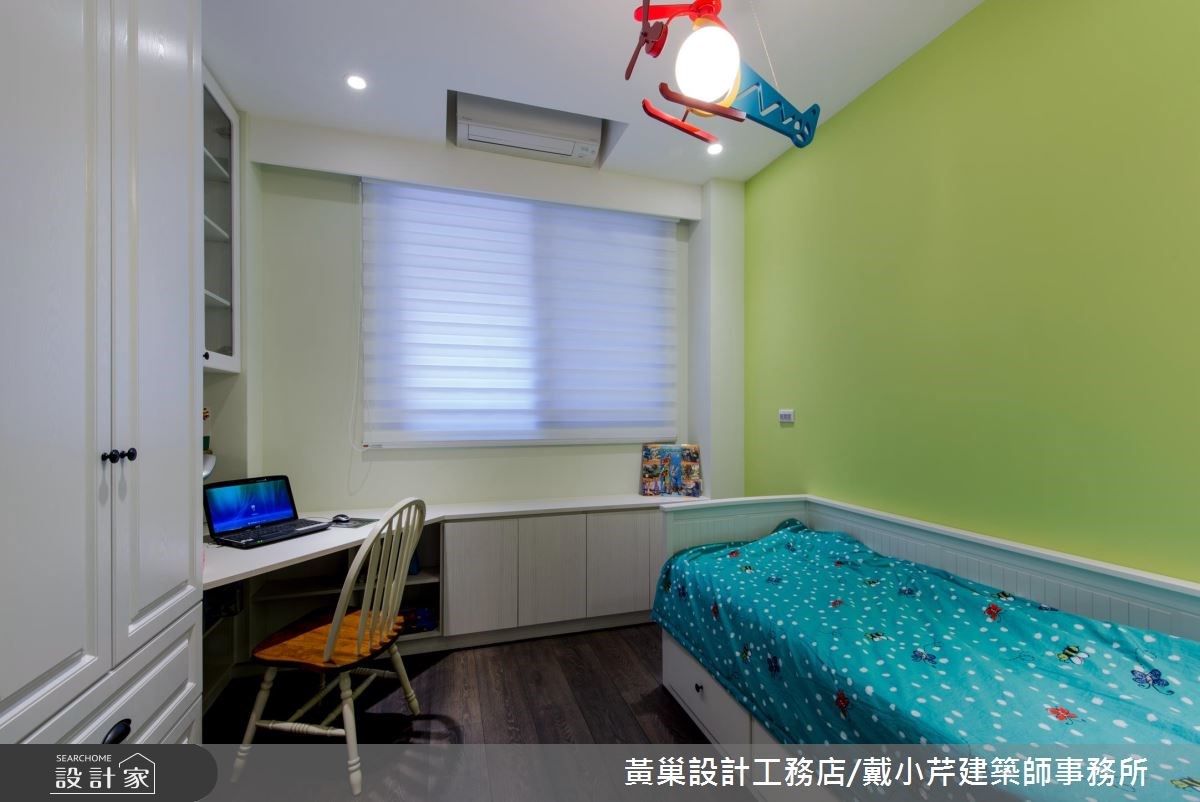 40坪預售屋＿美式風兒童房兒童房案例圖片＿黃巢設計工務店/戴小芹建築師事務所＿黃巢_40之31