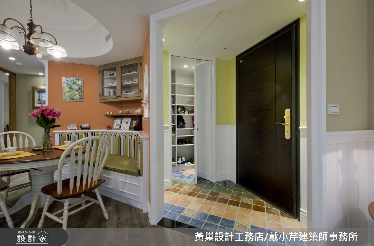 30坪新成屋(5年以下)＿美式風玄關餐廳案例圖片＿黃巢設計工務店/戴小芹建築師事務所＿黃巢_41之3