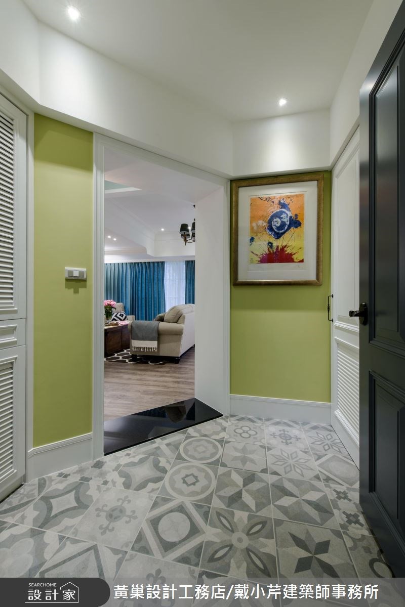 15坪老屋(16~30年)＿美式風玄關案例圖片＿黃巢設計工務店/戴小芹建築師事務所＿黃巢_42之2