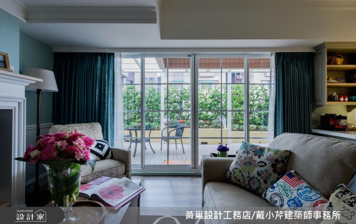 15坪老屋(16~30年)＿美式風客廳案例圖片＿黃巢設計工務店/戴小芹建築師事務所＿黃巢_42之16
