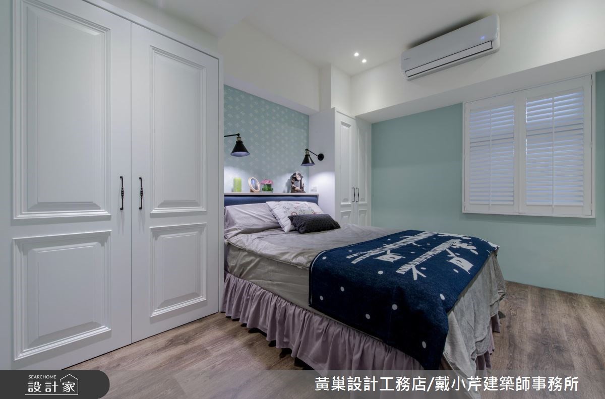 15坪老屋(16~30年)＿美式風臥室案例圖片＿黃巢設計工務店/戴小芹建築師事務所＿黃巢_42之22