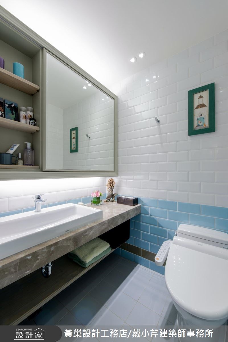15坪老屋(16~30年)＿美式風浴室案例圖片＿黃巢設計工務店/戴小芹建築師事務所＿黃巢_42之25