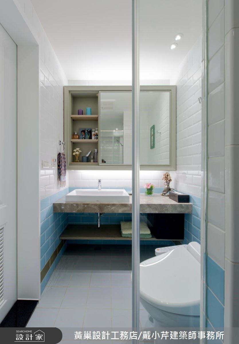 15坪老屋(16~30年)＿美式風浴室案例圖片＿黃巢設計工務店/戴小芹建築師事務所＿黃巢_42之26