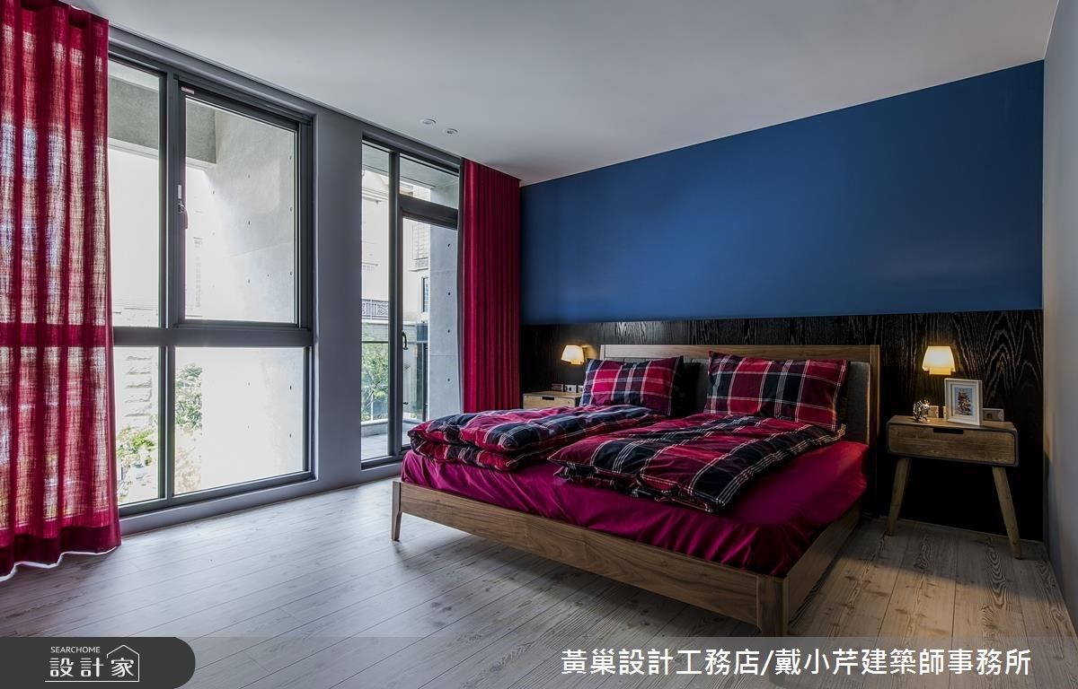 70坪＿現代風臥室案例圖片＿黃巢設計工務店/戴小芹建築師事務所＿黃巢_44之717