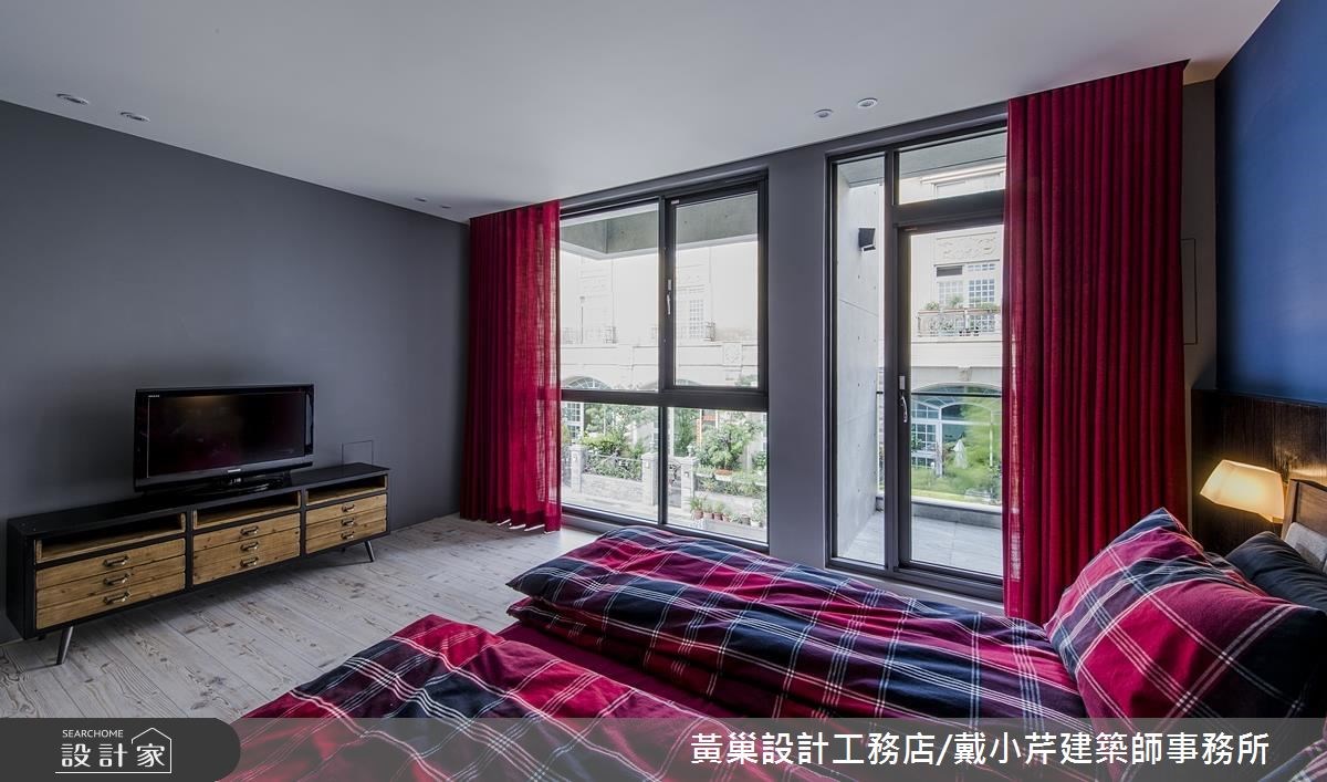 70坪＿現代風臥室案例圖片＿黃巢設計工務店/戴小芹建築師事務所＿黃巢_44之29