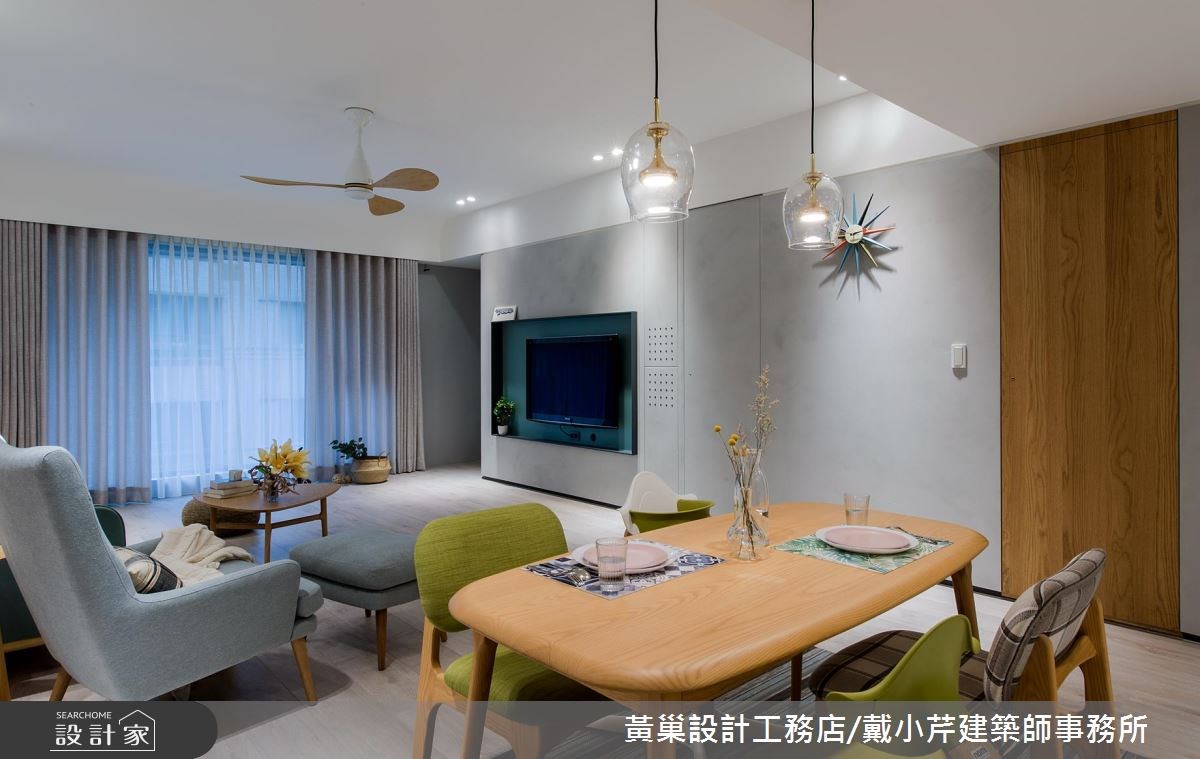 45坪新成屋(5年以下)＿北歐風餐廳案例圖片＿黃巢設計工務店/戴小芹建築師事務所＿黃巢_46之8