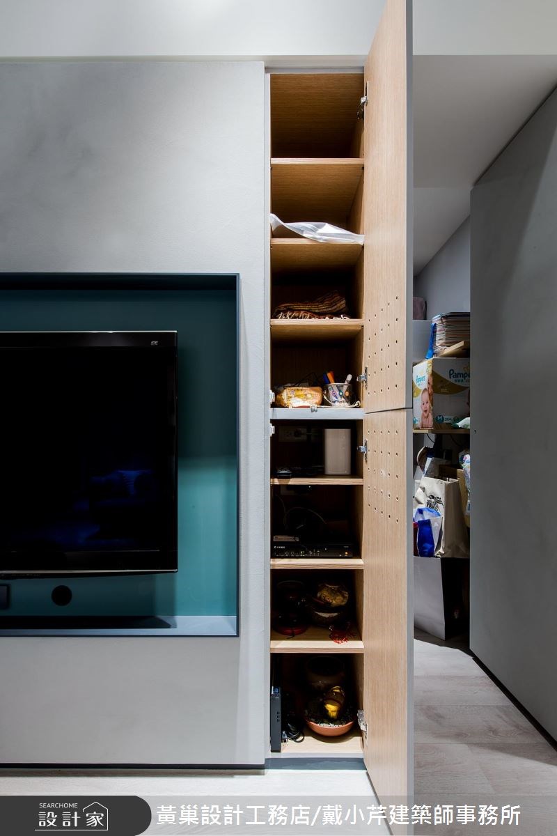 45坪新成屋(5年以下)＿北歐風客廳案例圖片＿黃巢設計工務店/戴小芹建築師事務所＿黃巢_46之24