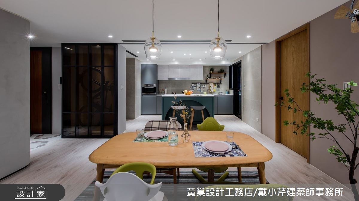45坪新成屋(5年以下)＿北歐風餐廳案例圖片＿黃巢設計工務店/戴小芹建築師事務所＿黃巢_46之25
