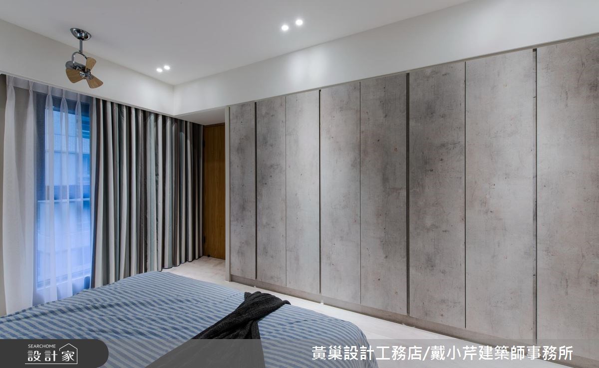 45坪新成屋(5年以下)＿北歐風臥室案例圖片＿黃巢設計工務店/戴小芹建築師事務所＿黃巢_46之42