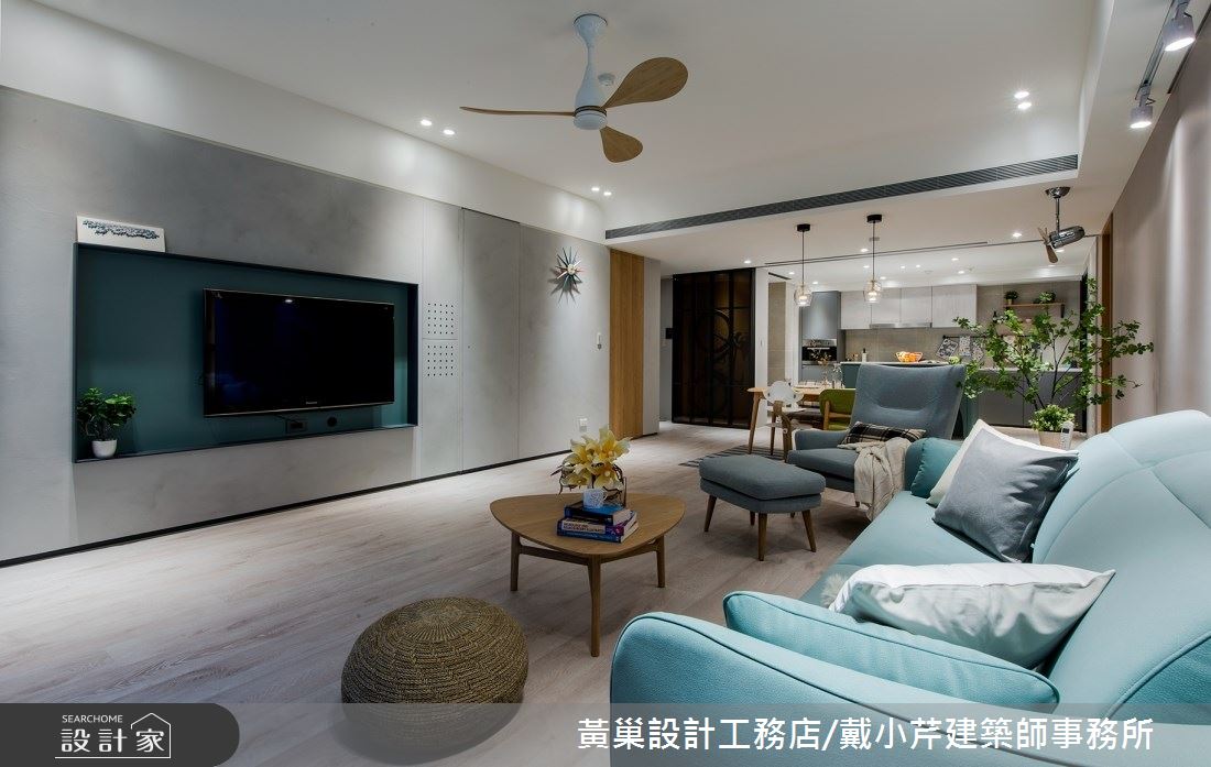 45坪新成屋(5年以下)＿北歐風案例圖片＿黃巢設計工務店/戴小芹建築師事務所＿黃巢_46之20