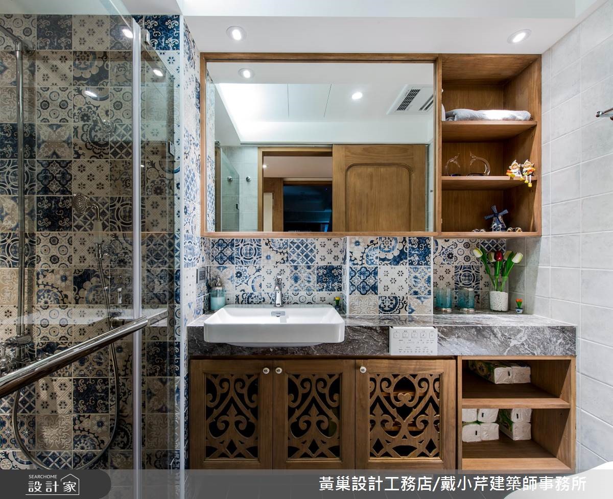 55坪新成屋(5年以下)＿鄉村風浴室案例圖片＿黃巢設計工務店/戴小芹建築師事務所＿黃巢_47之54