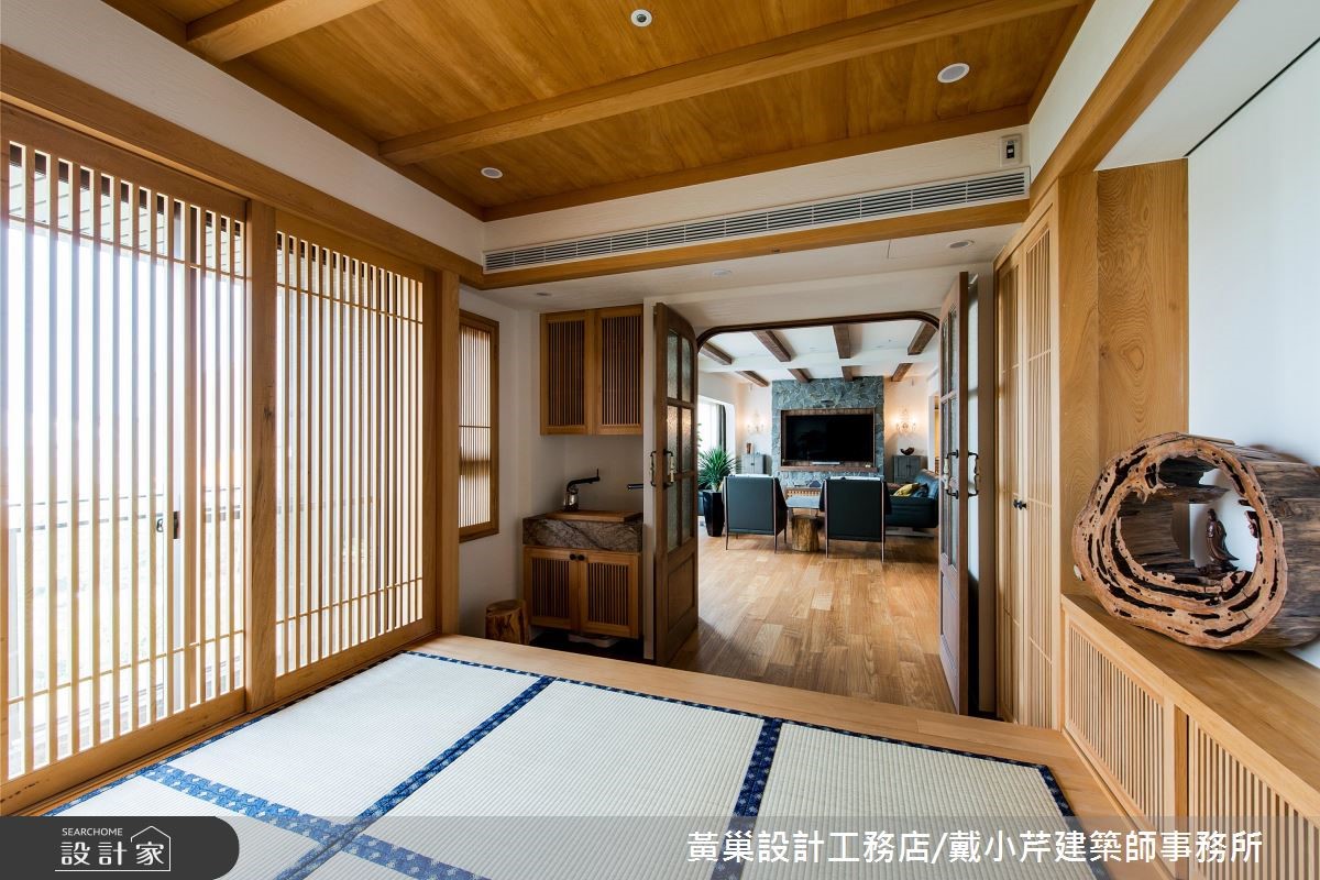 55坪新成屋(5年以下)＿鄉村風和室案例圖片＿黃巢設計工務店/戴小芹建築師事務所＿黃巢_47之30
