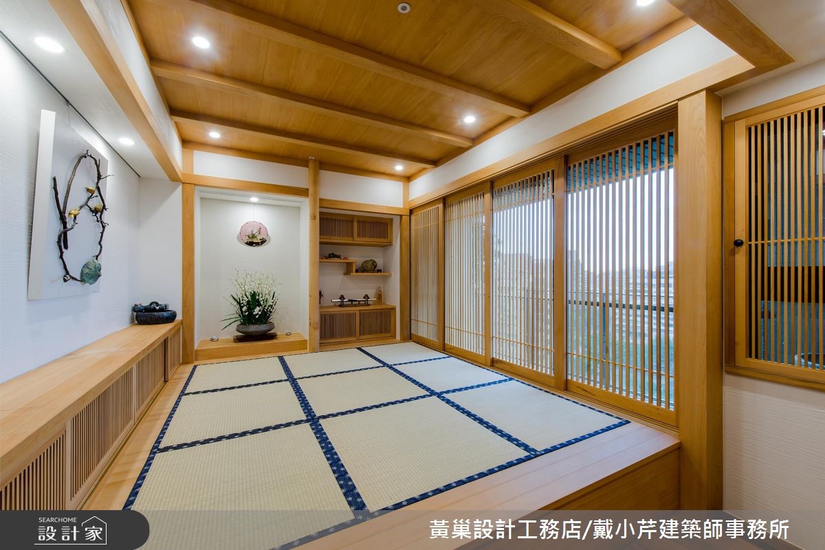 55坪新成屋(5年以下)＿鄉村風和室案例圖片＿黃巢設計工務店/戴小芹建築師事務所＿黃巢_47之36