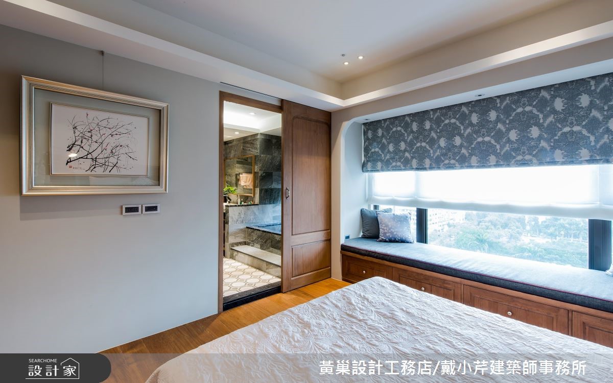 55坪新成屋(5年以下)＿鄉村風臥室案例圖片＿黃巢設計工務店/戴小芹建築師事務所＿黃巢_47之44