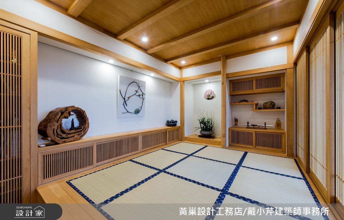 55坪新成屋(5年以下)＿鄉村風和室案例圖片＿黃巢設計工務店/戴小芹建築師事務所＿黃巢_47之35
