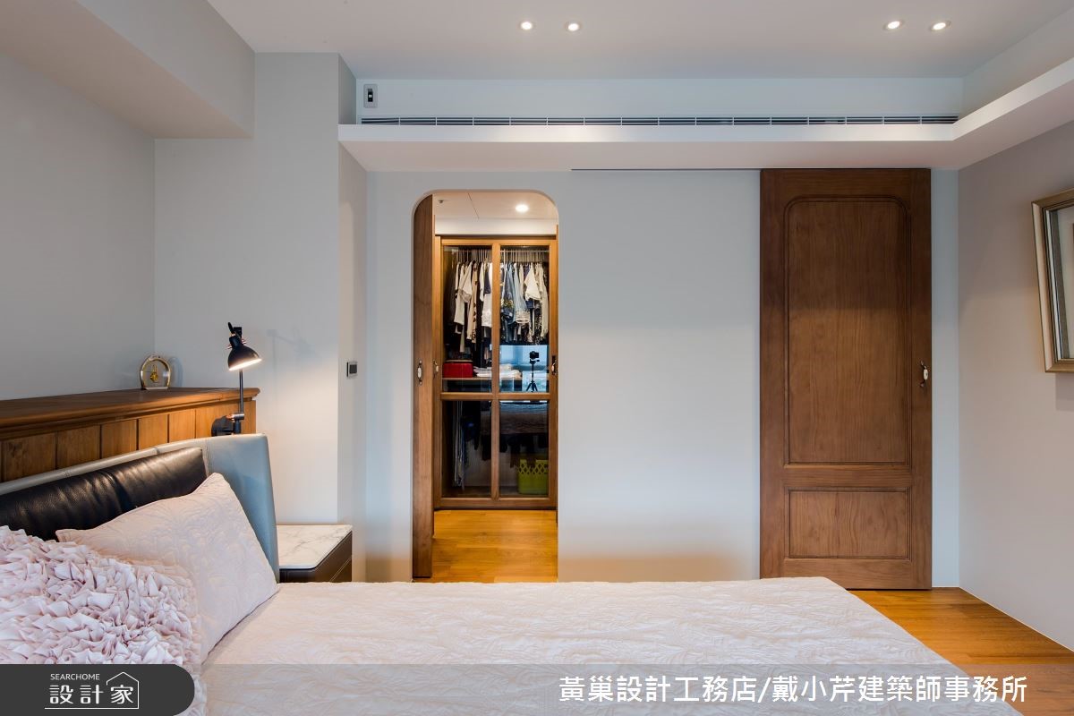 55坪新成屋(5年以下)＿鄉村風臥室案例圖片＿黃巢設計工務店/戴小芹建築師事務所＿黃巢_47之42
