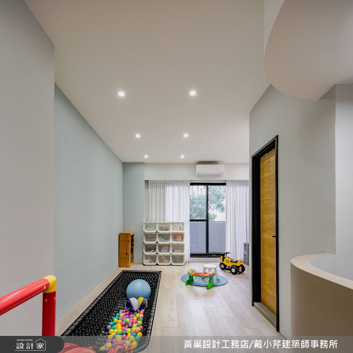 70坪新成屋(5年以下)＿北歐風多功能室案例圖片＿黃巢設計工務店/戴小芹建築師事務所＿黃巢_51之9