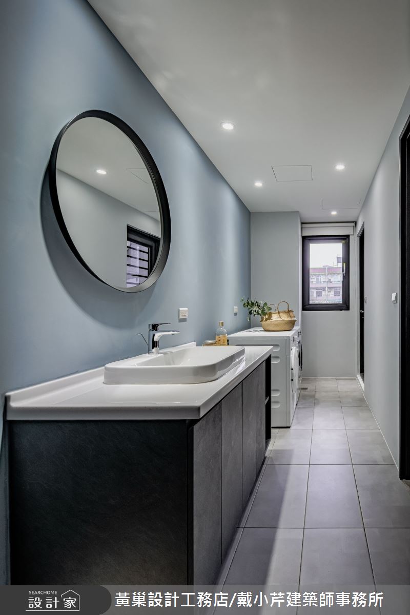 70坪新成屋(5年以下)＿北歐風浴室案例圖片＿黃巢設計工務店/戴小芹建築師事務所＿黃巢_51之12