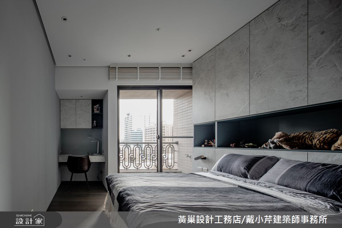 53坪新成屋(5年以下)＿現代風臥室案例圖片＿黃巢設計工務店/戴小芹建築師事務所＿黃巢_53之14