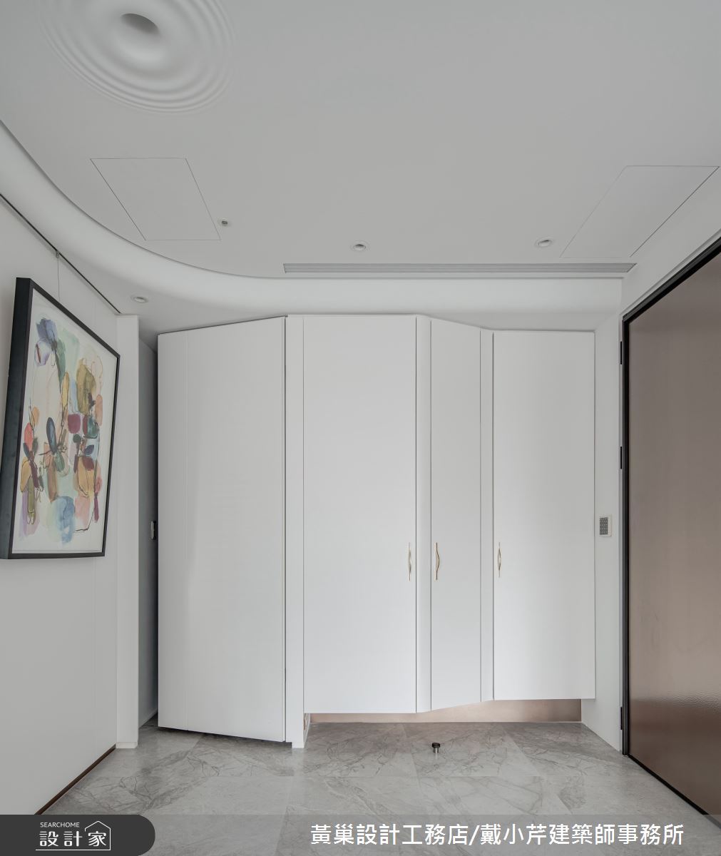 53坪新成屋(5年以下)＿現代風玄關案例圖片＿黃巢設計工務店/戴小芹建築師事務所＿黃巢_53之7