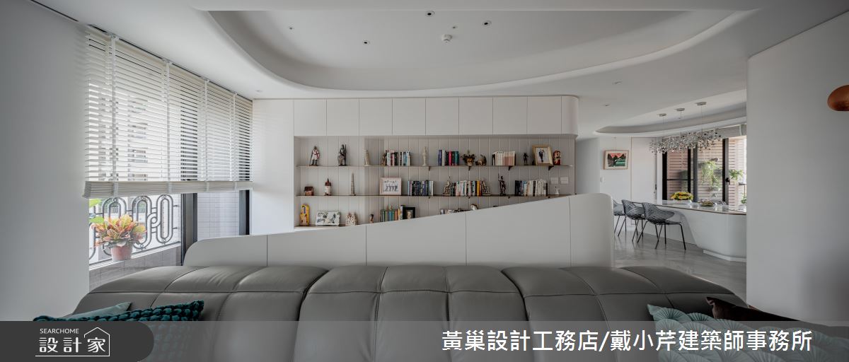 53坪新成屋(5年以下)＿現代風客廳案例圖片＿黃巢設計工務店/戴小芹建築師事務所＿黃巢_53之3