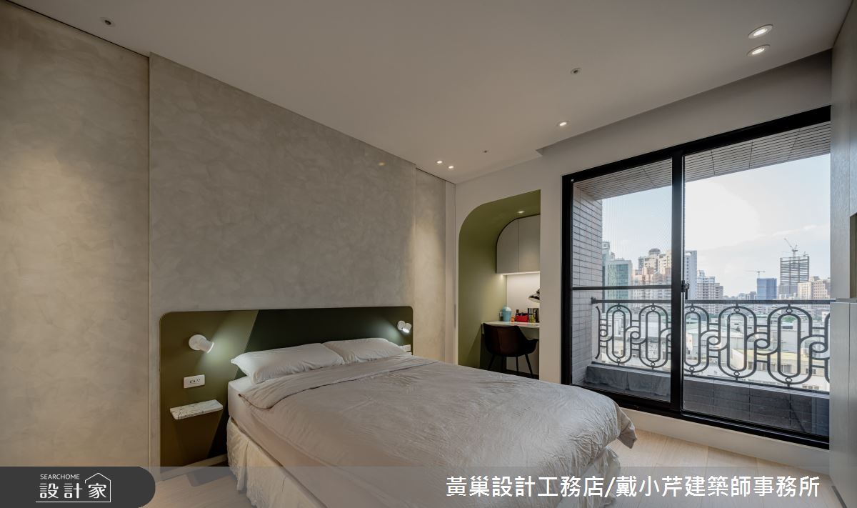 53坪新成屋(5年以下)＿現代風臥室案例圖片＿黃巢設計工務店/戴小芹建築師事務所＿黃巢_53之24