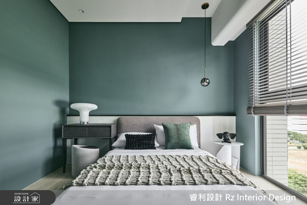 17坪新成屋(5年以下)＿混搭風臥室案例圖片＿睿利設計＿睿利_13.和煦的日光之間之8