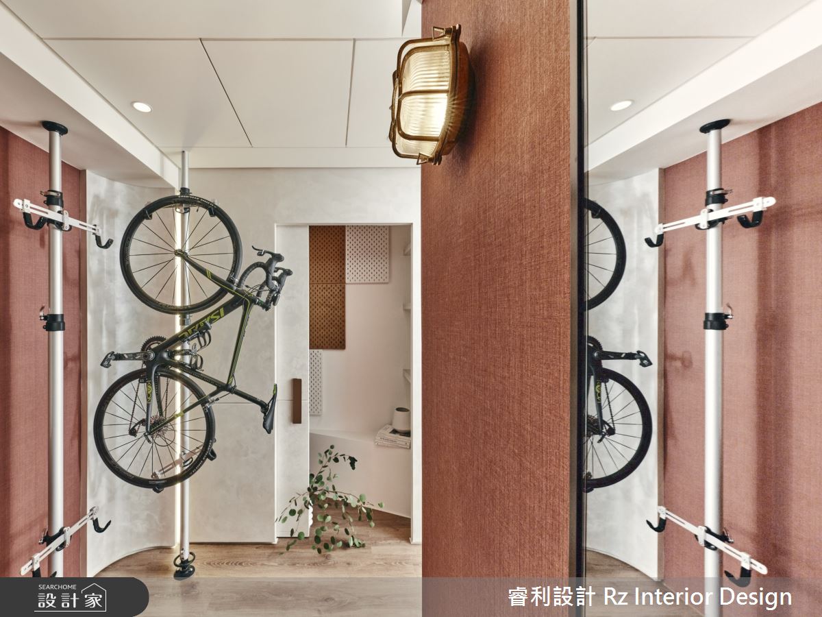 18坪新成屋(5年以下)＿混搭風案例圖片＿睿利設計＿睿利_02.雲霧裡的紅霓分層之9