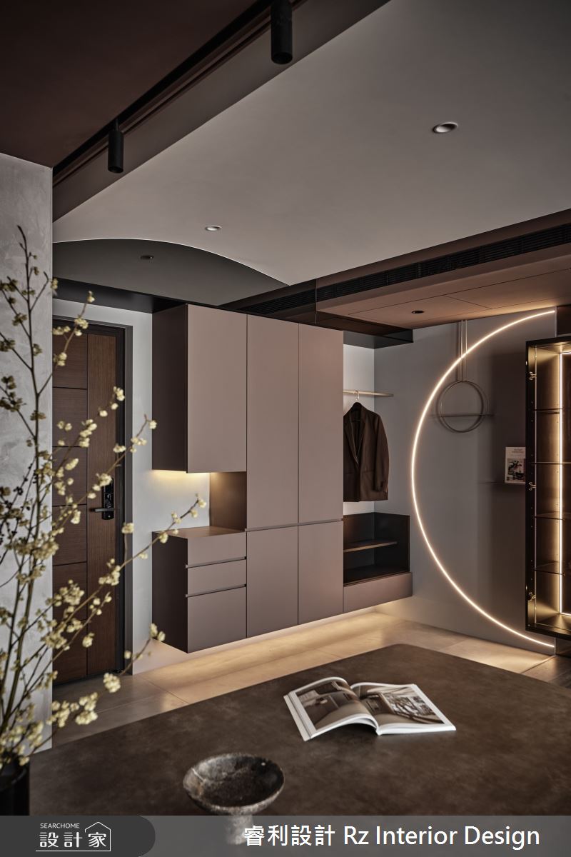 22坪新成屋(5年以下)＿現代風玄關餐廳案例圖片＿睿利設計＿睿利_05.澗水之遙之2
